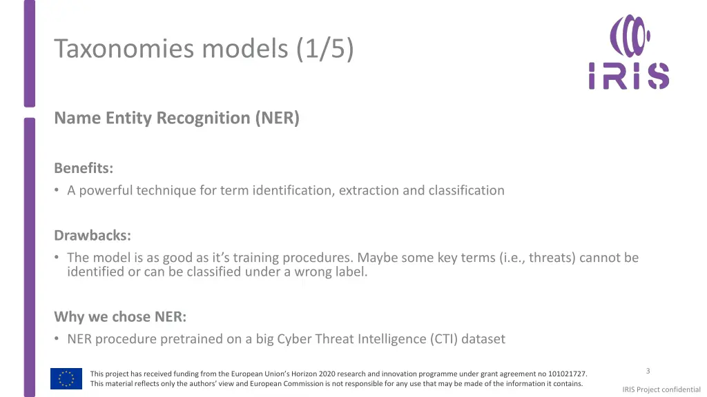 taxonomies models 1 5