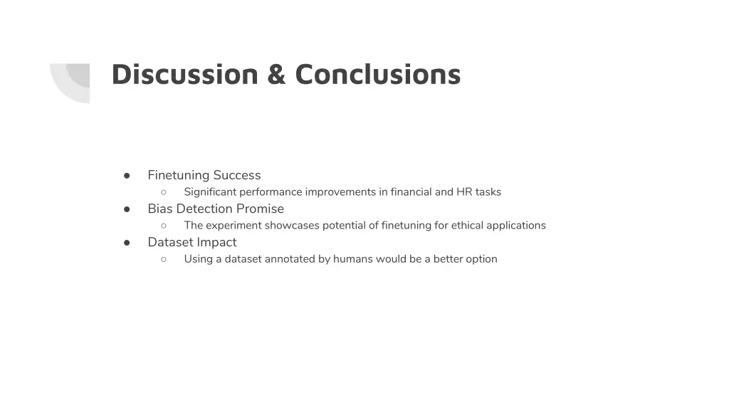 discussion conclusions