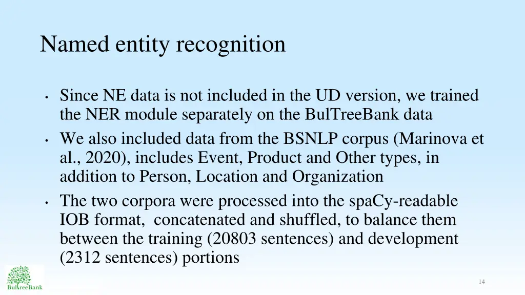 named entity recognition