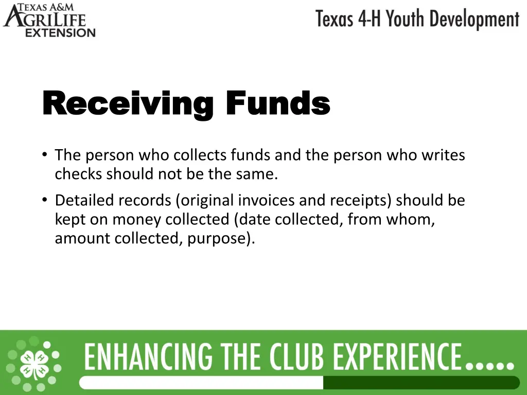 receiving funds receiving funds 1