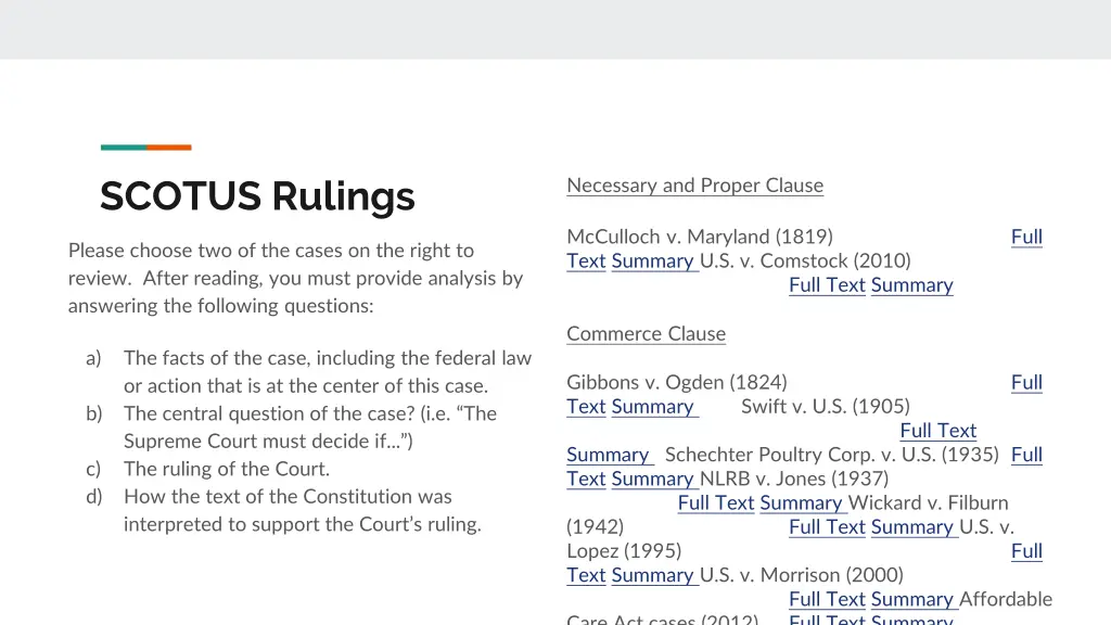 scotus rulings