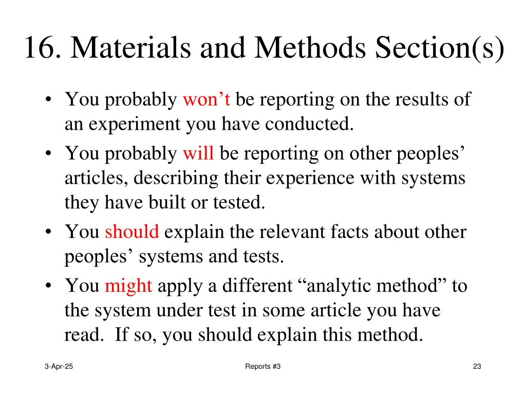 16 materials and methods section s