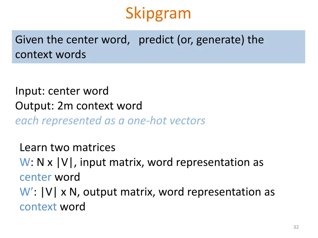 skipgram