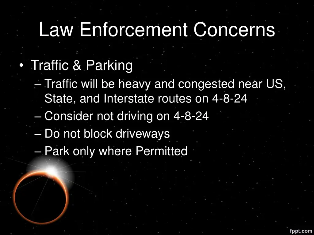 law enforcement concerns