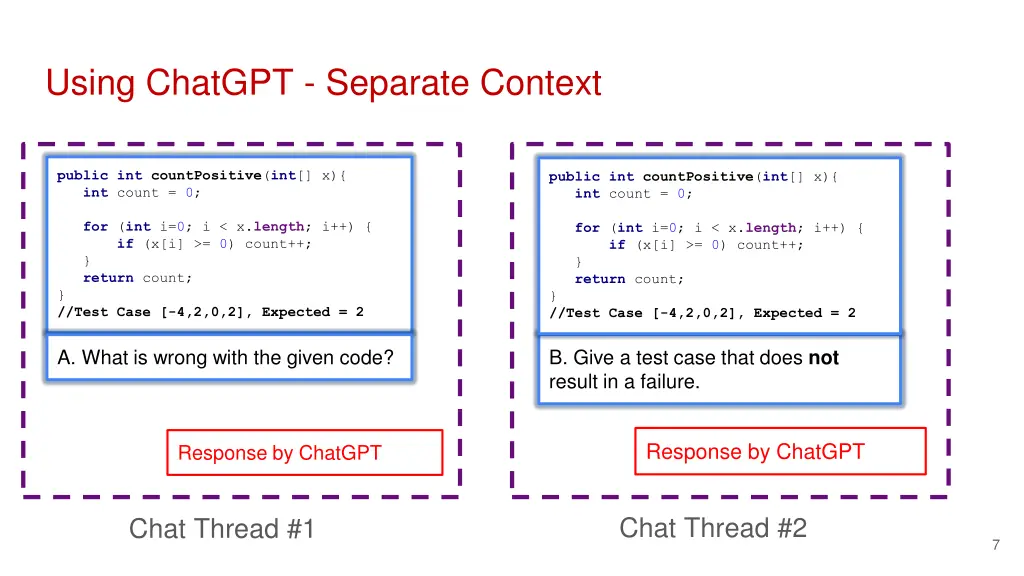 using chatgpt separate context