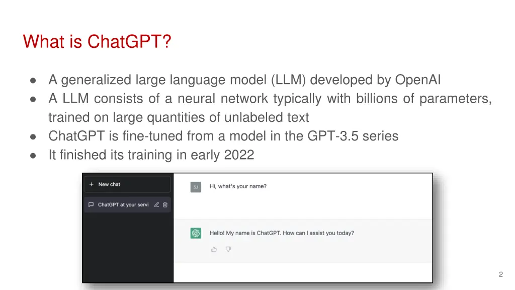 what is chatgpt