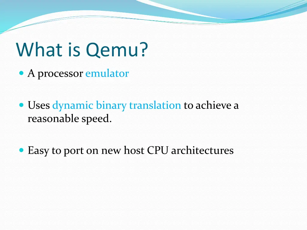 what is qemu