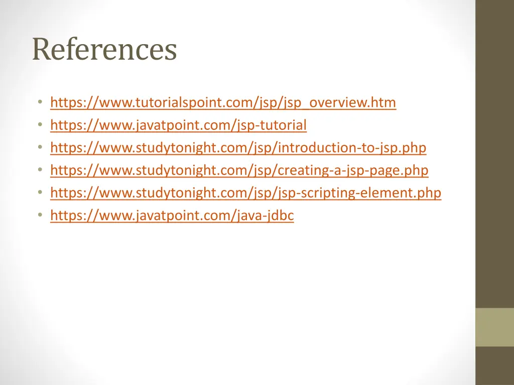 references