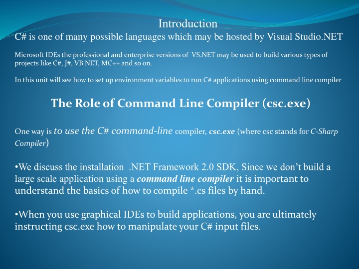 introduction