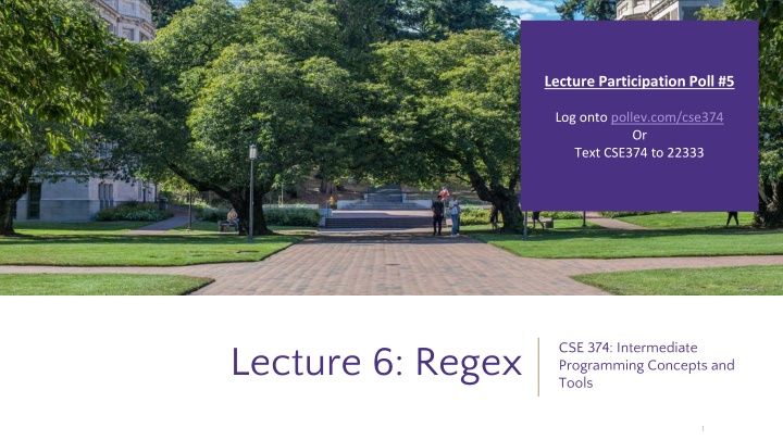 lecture participation poll 5