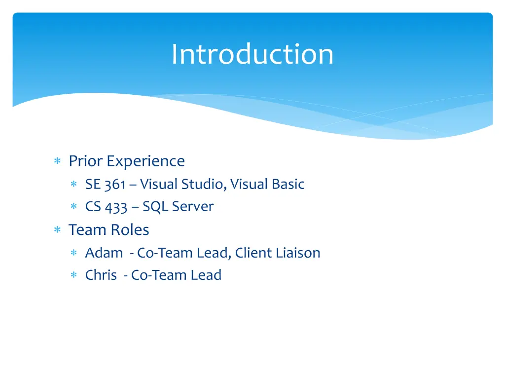 introduction