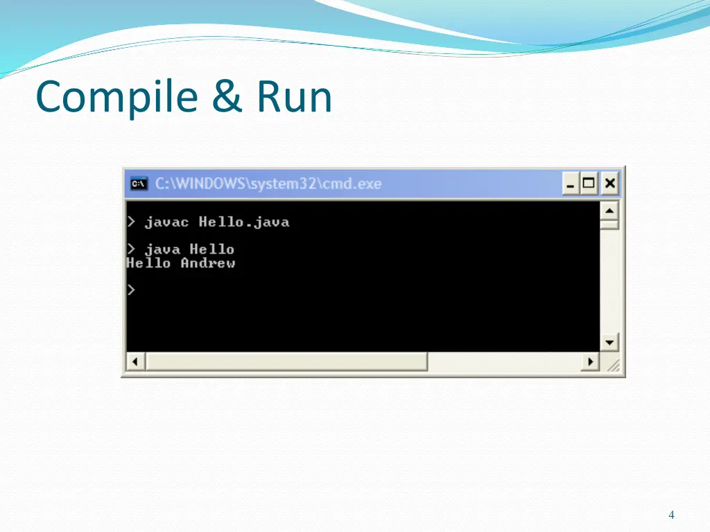 compile run