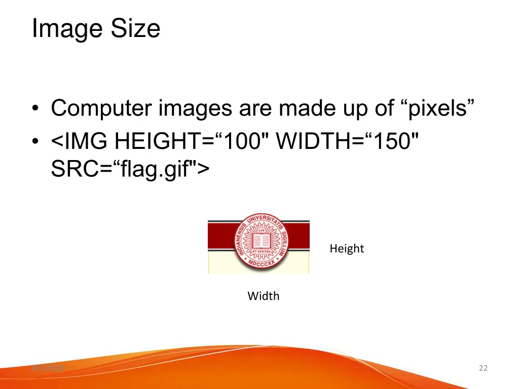 image size