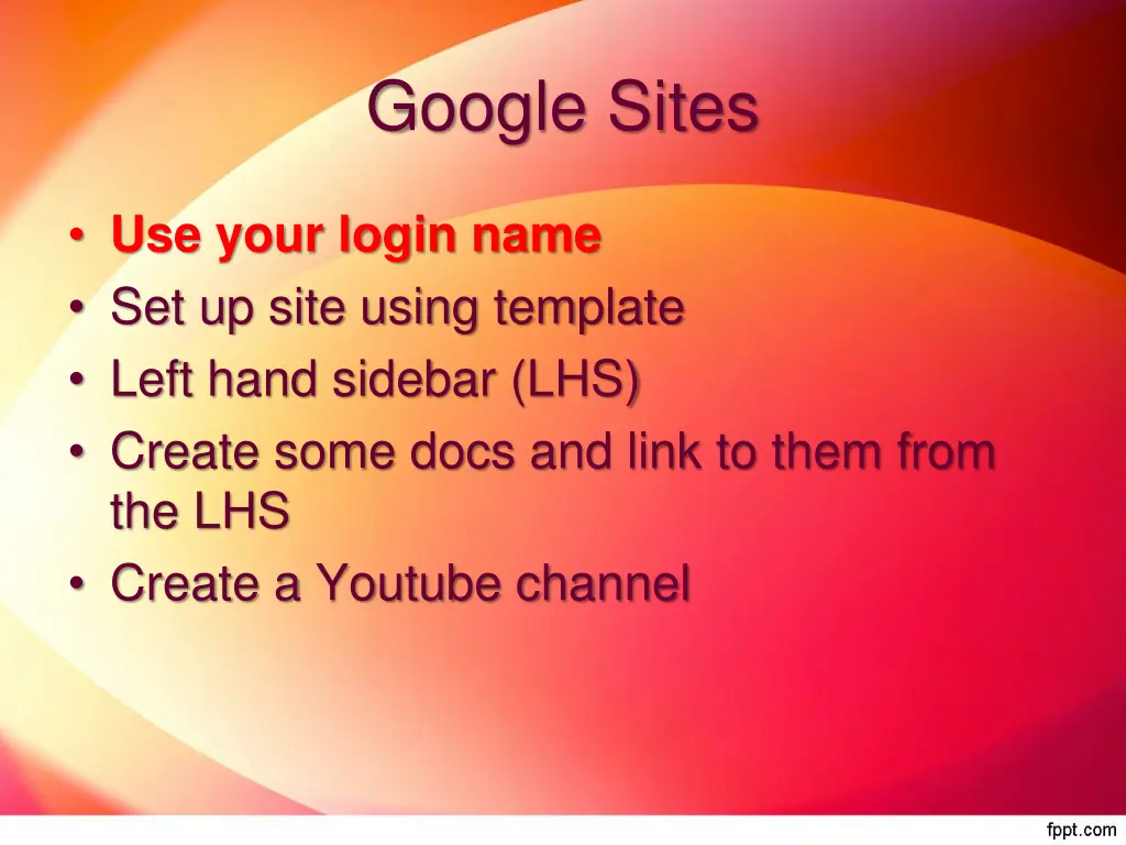 google sites 1