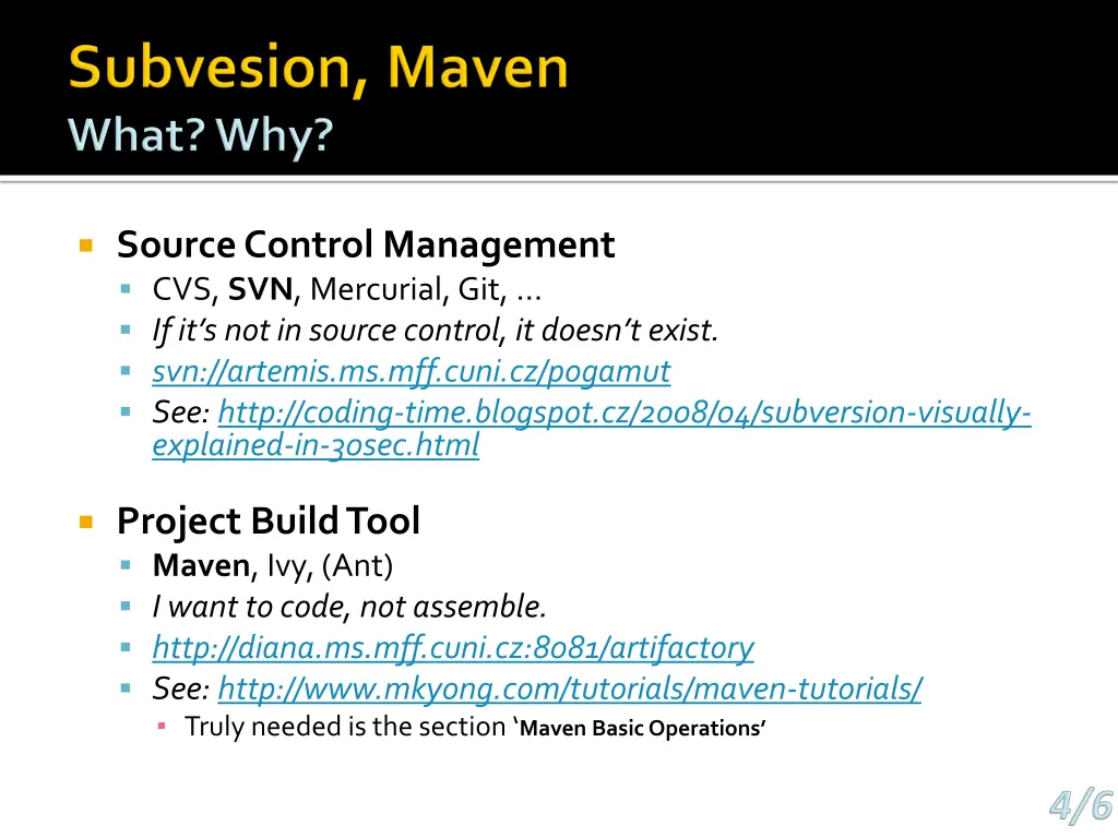 source control management cvs svn mercurial