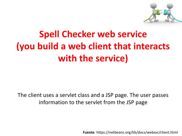 spell checker web service you build a web client
