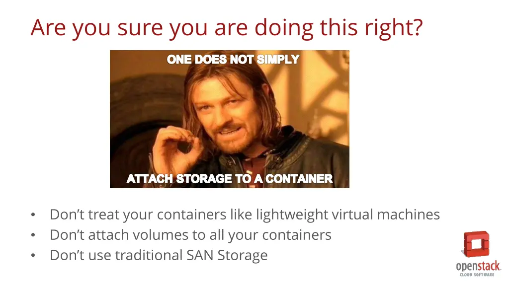 are you sure you are doing this right
