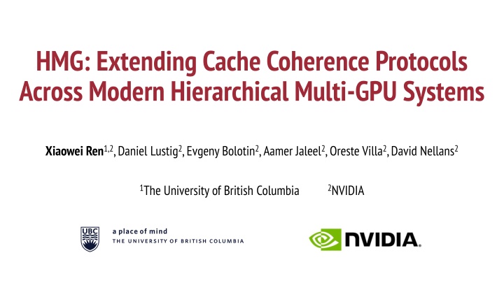 hmg extending cache coherence protocols across