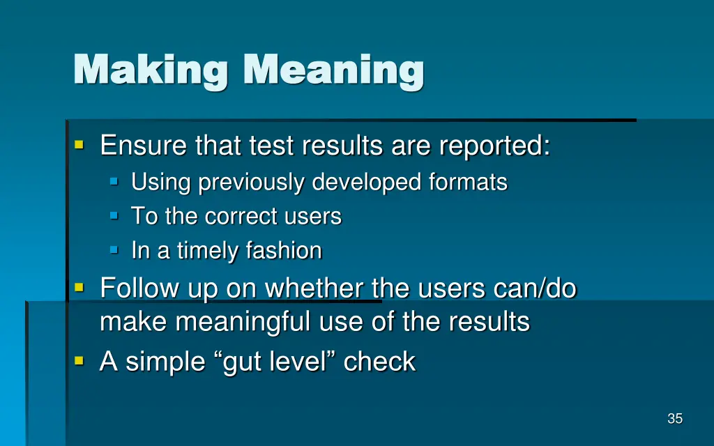 making meaning making meaning