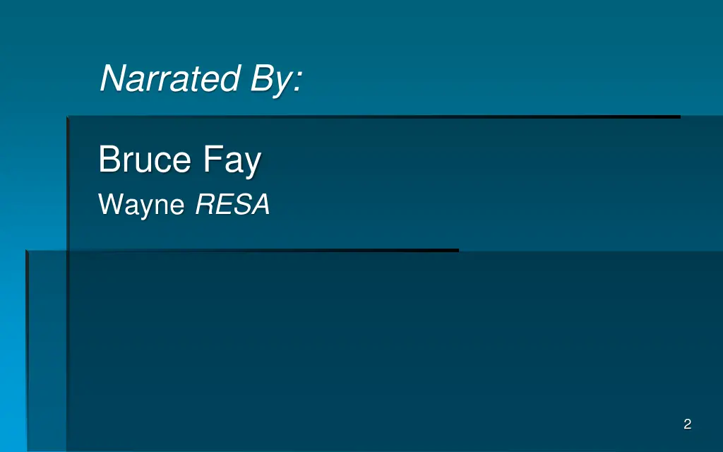 narrated by bruce fay wayne resa