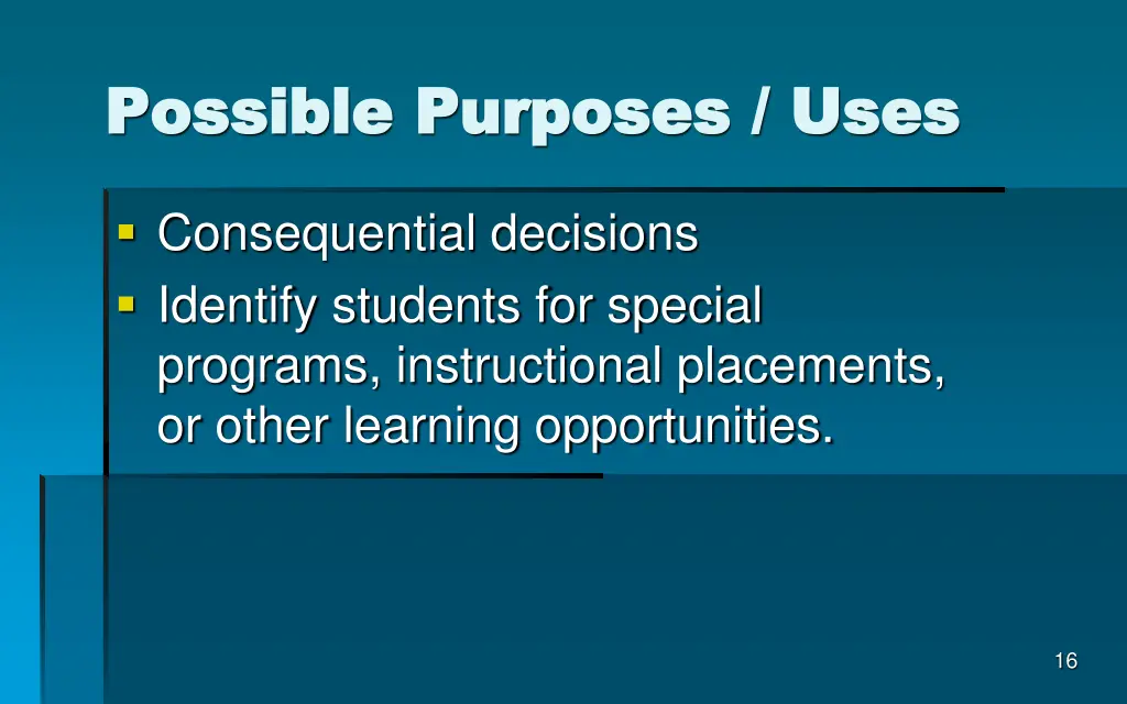 possible purposes uses possible purposes uses 2