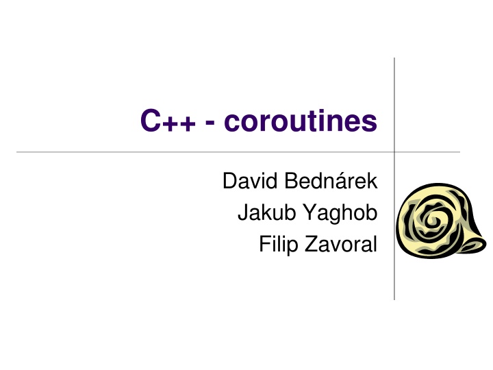 c coroutines