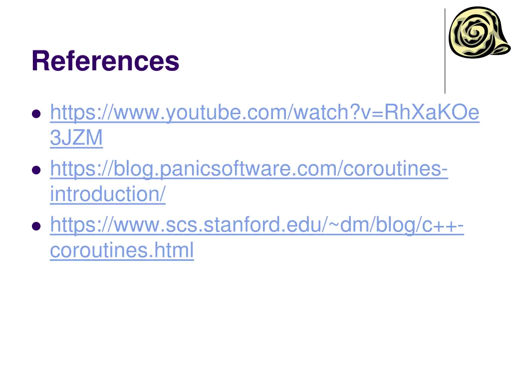 references