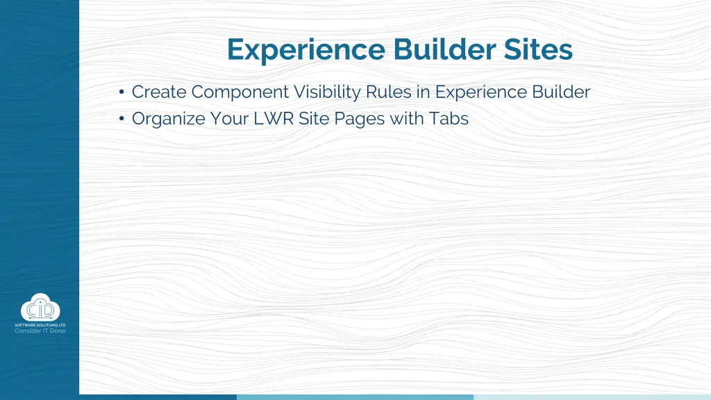experience builder sites