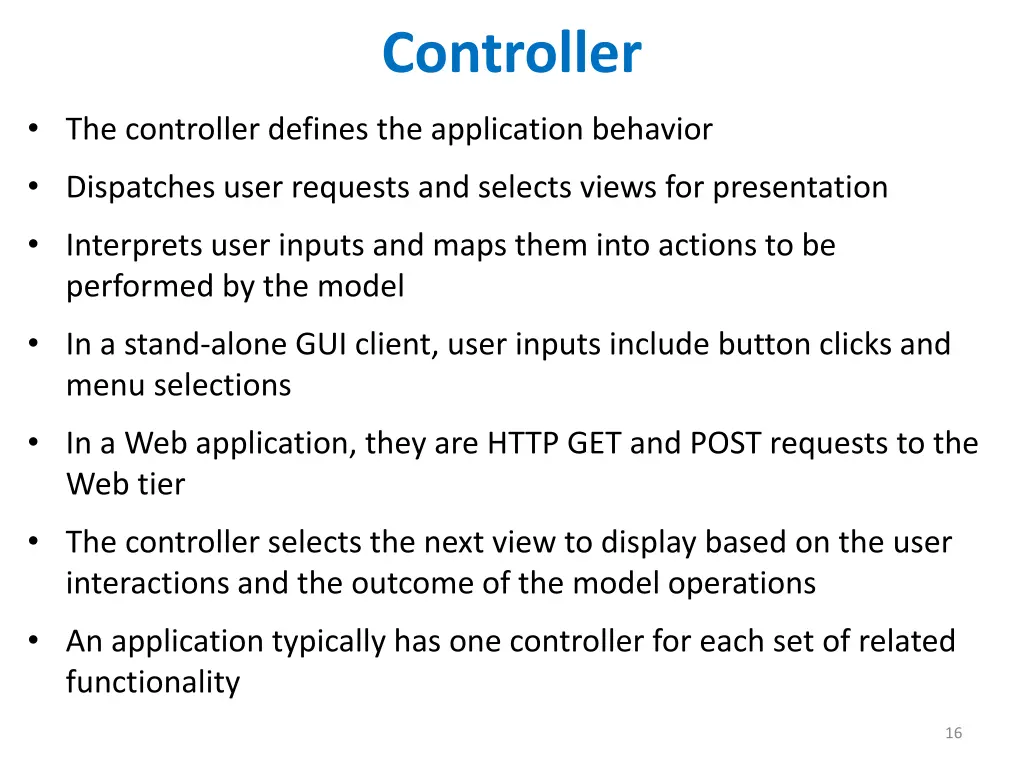 controller