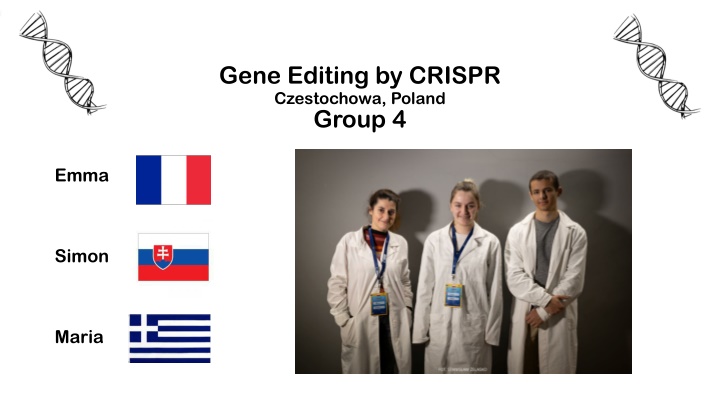 gene editing by crispr czestochowa poland group 4