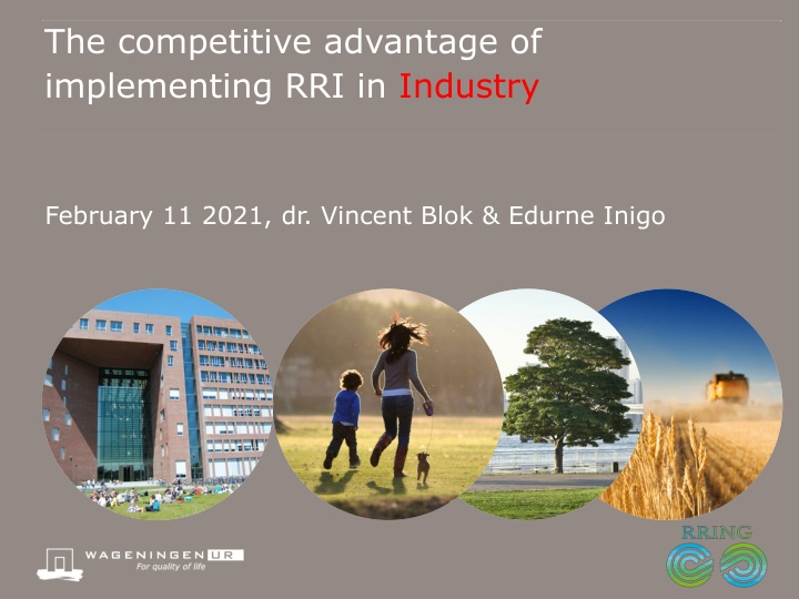 the competitive advantage of implementing