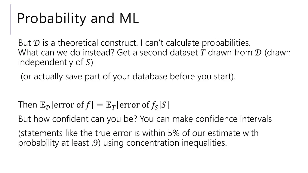 probability and ml 1