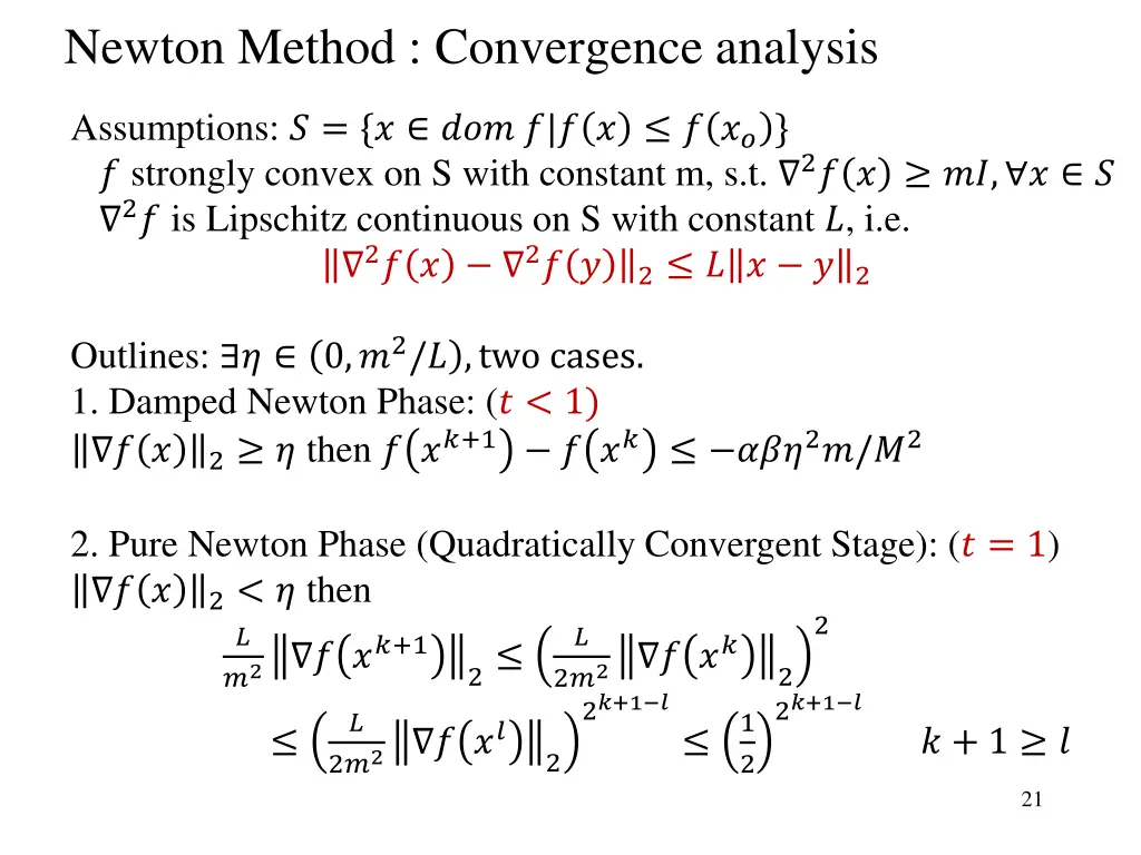 newton method convergence analysis