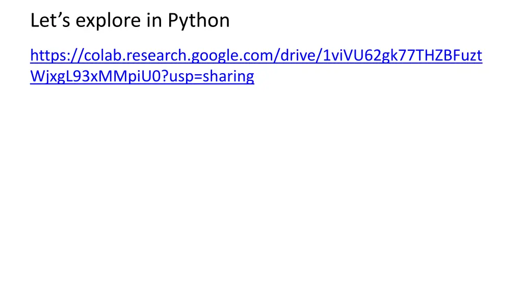 let s explore in python