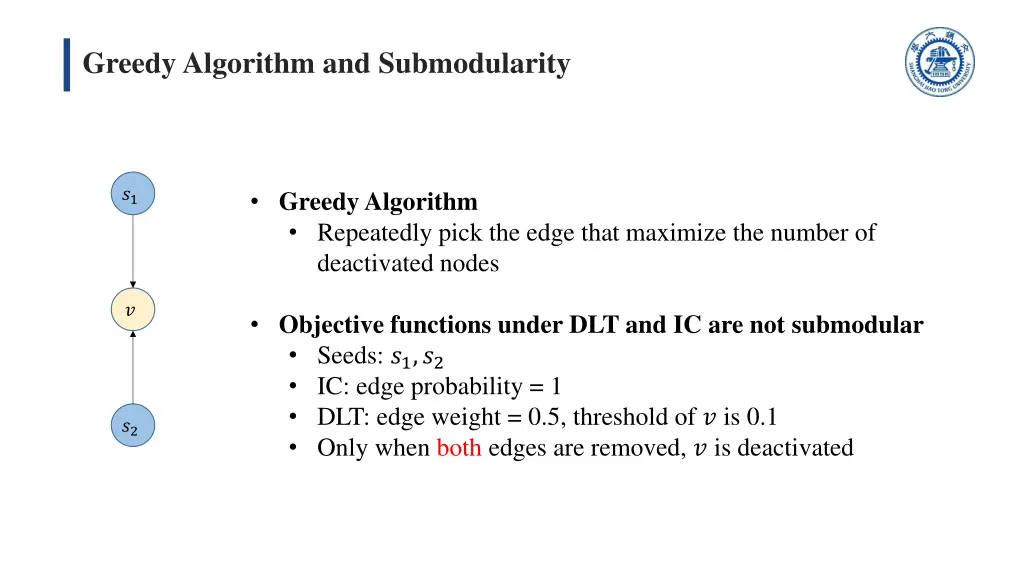 greedy algorithm and submodularity