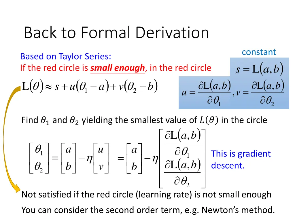back to formal derivation 2