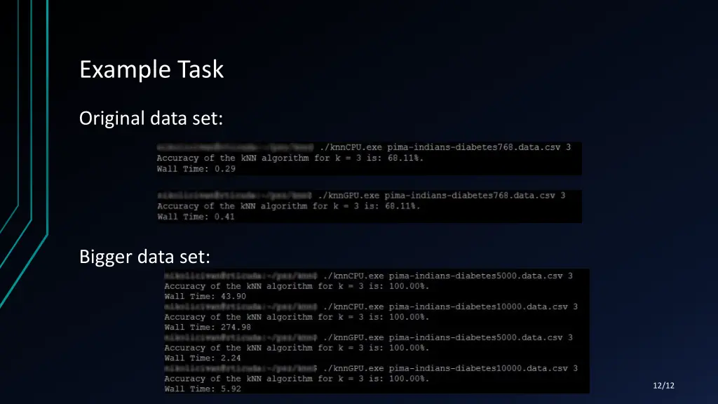 example task 1