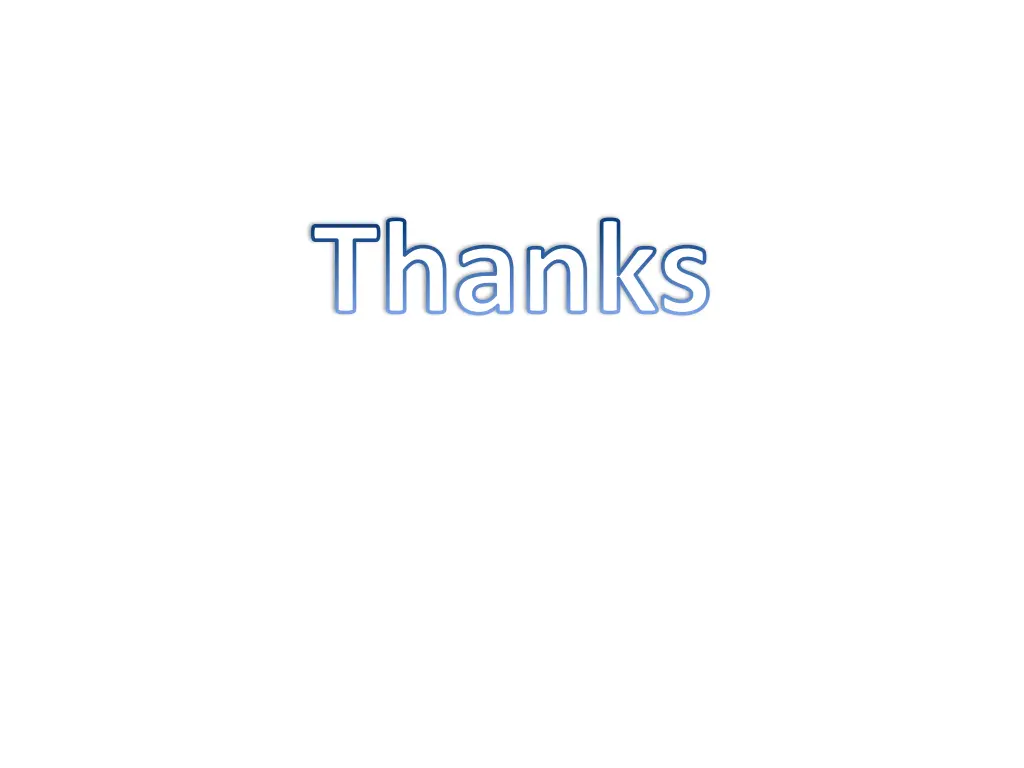 thanks