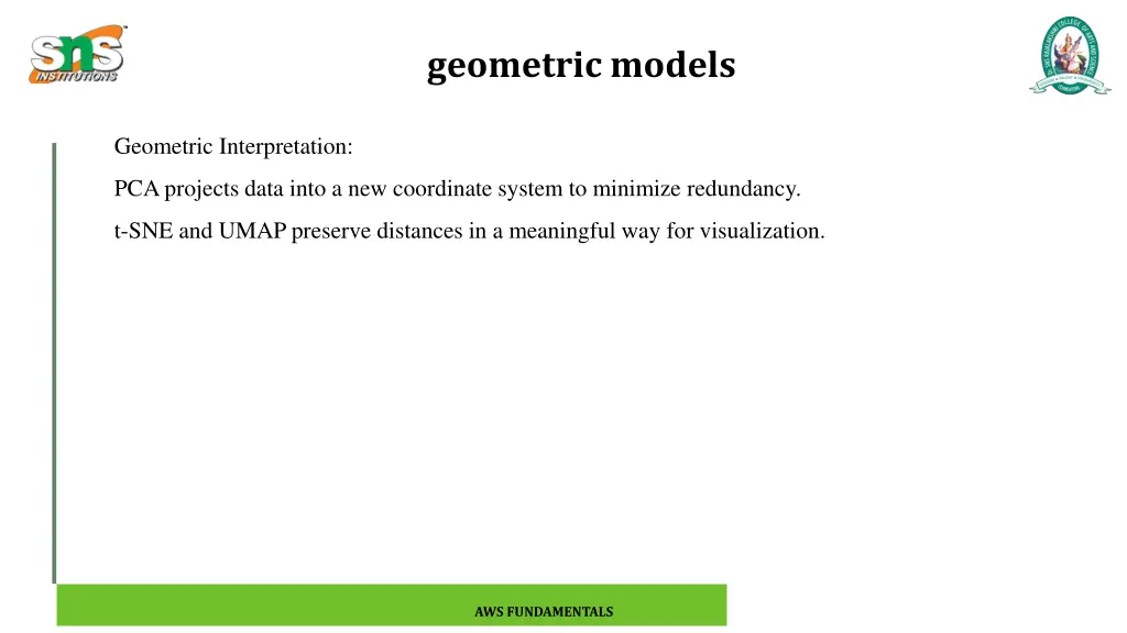 geometric models 5