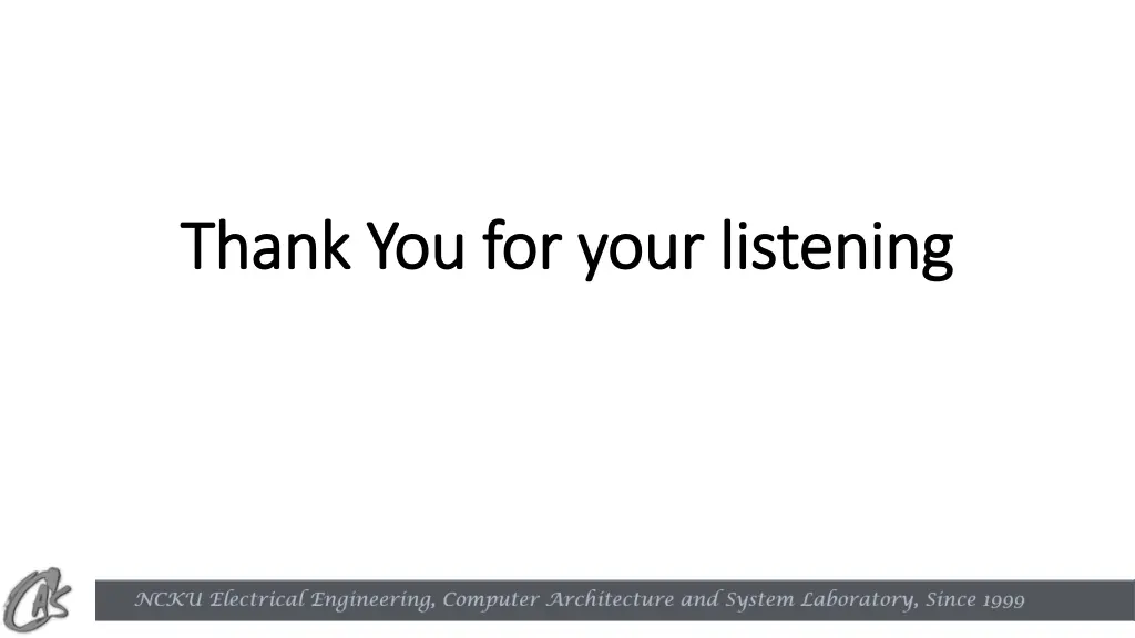 thank you for your listening thank you for your