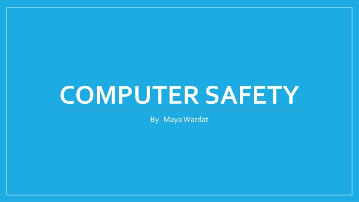 computer safety