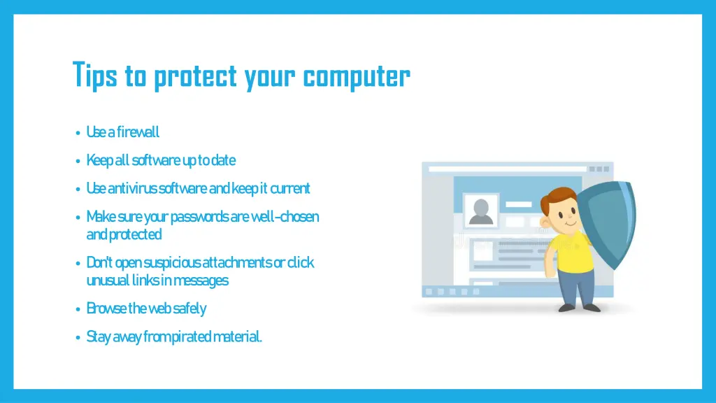 tips to protect your computer