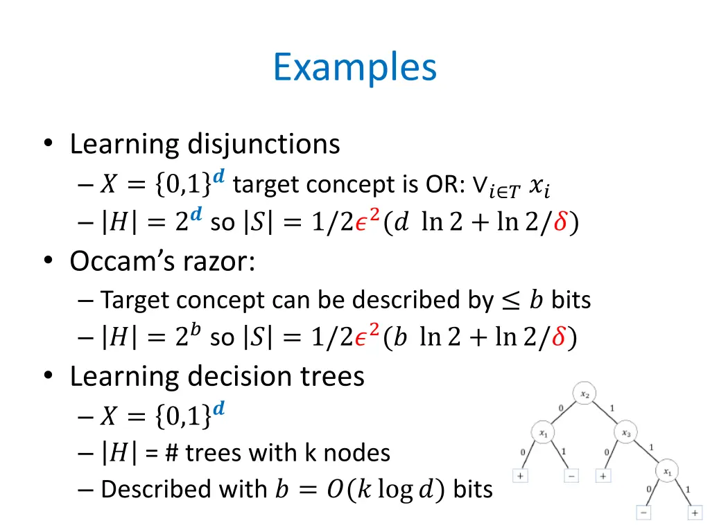 examples