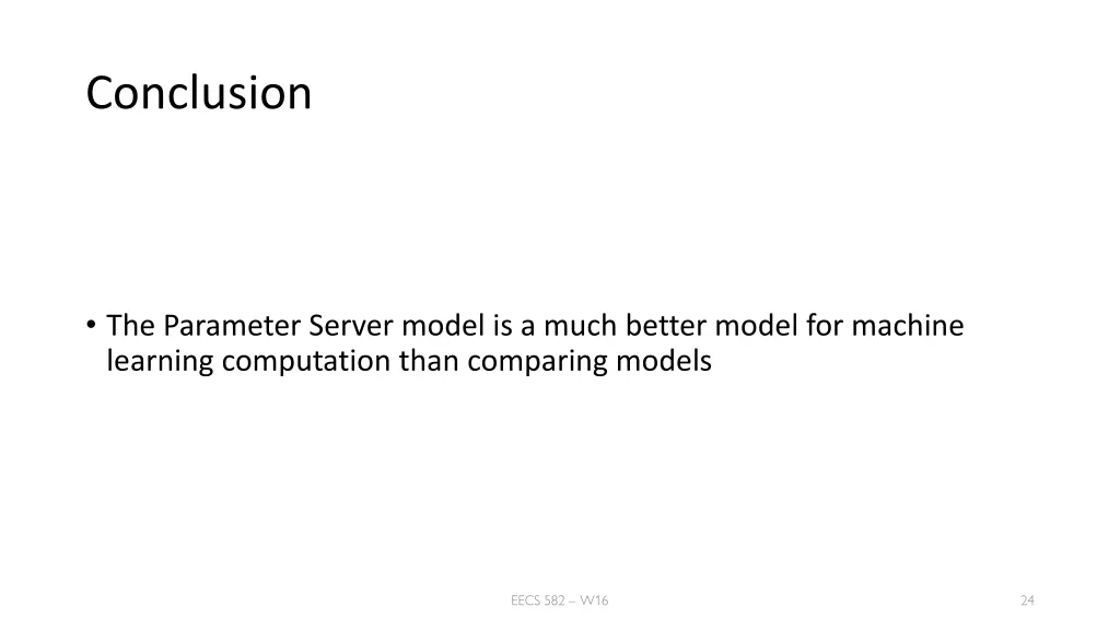 conclusion