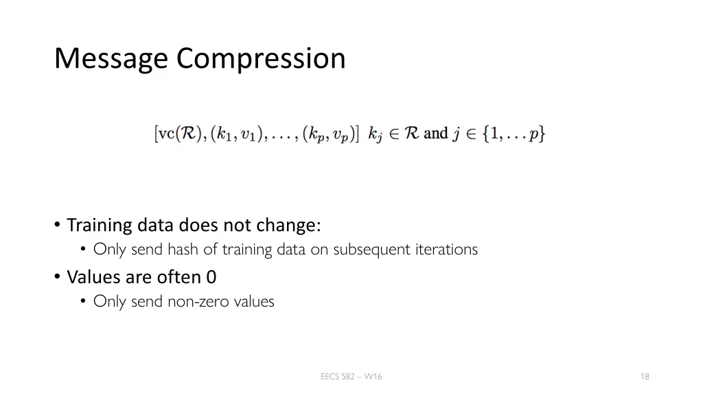 message compression 1