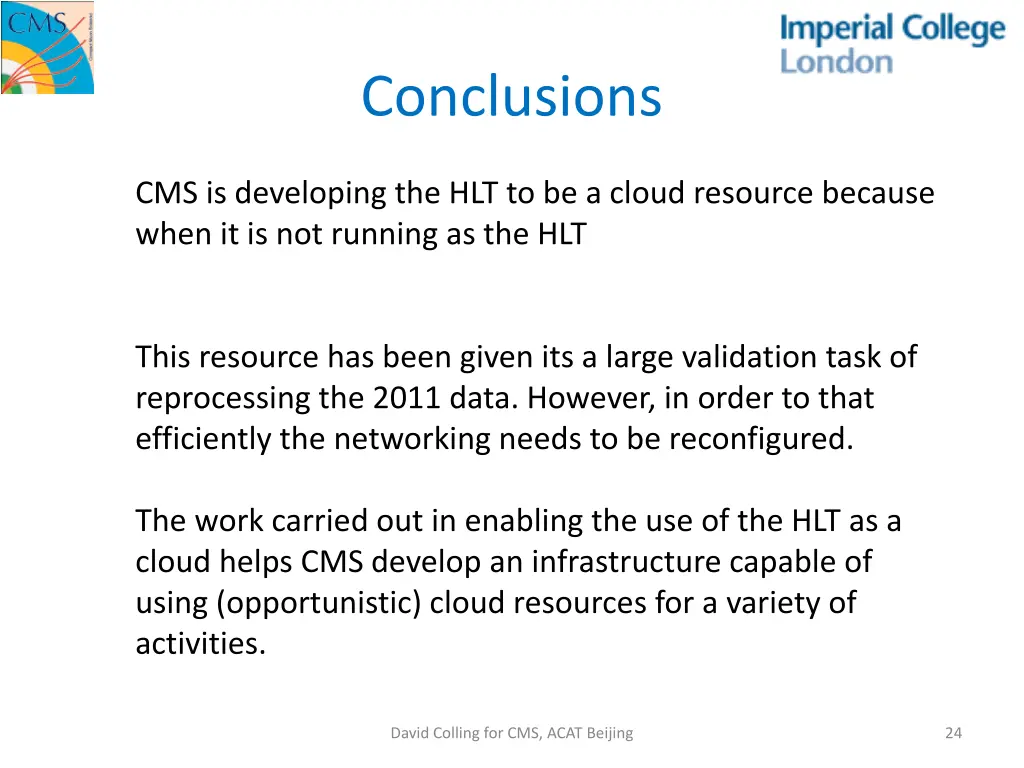 conclusions