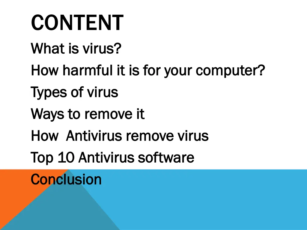 content what is virus what is virus how harmful
