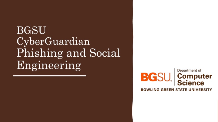 bgsu cyberguardian phishing and social engineering