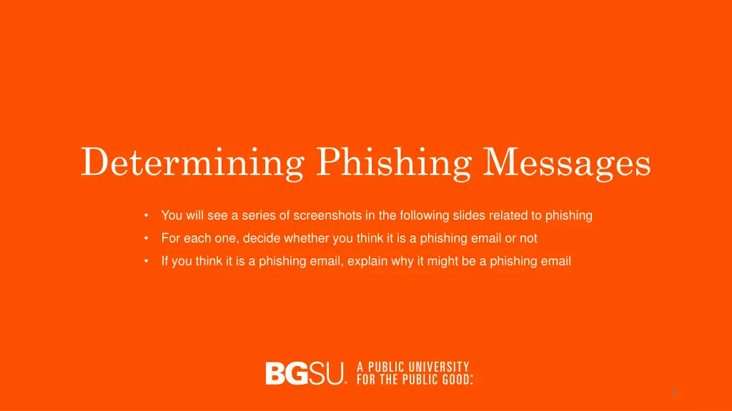 determining phishing messages