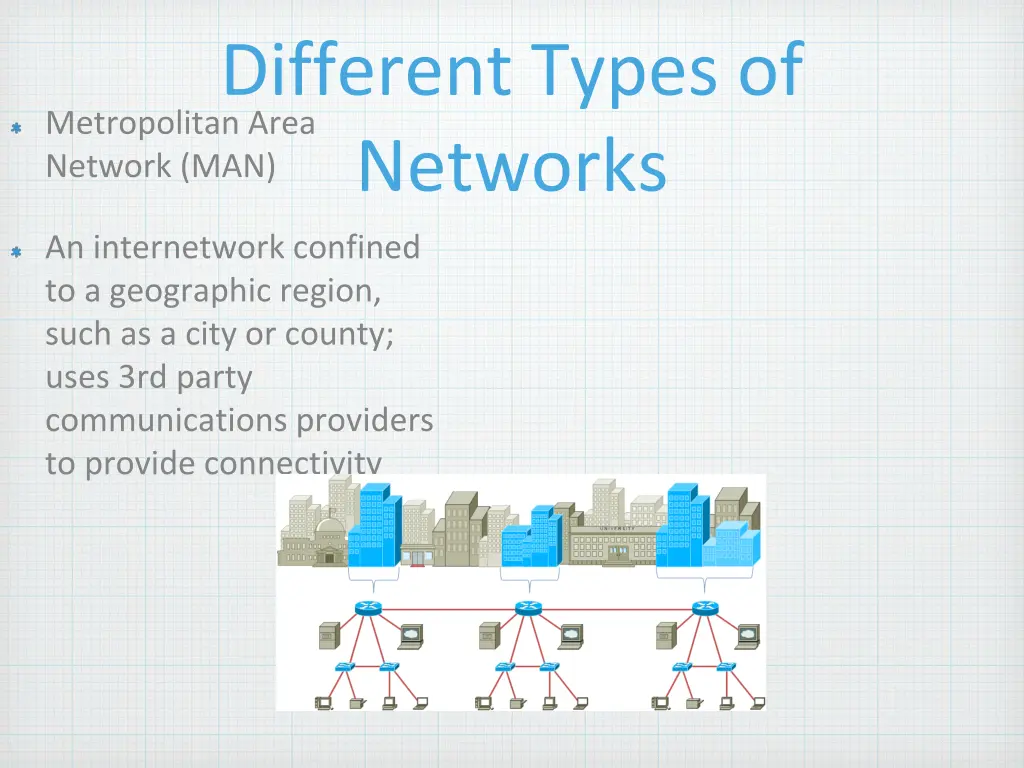 different types of networks 1